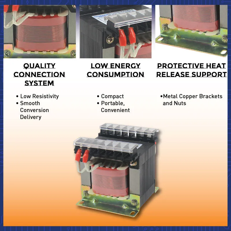 1000W Heavy Duty Step Up & Down Voltage Converter Transformer 110V / 220V Voltage Regulator (ST1000)