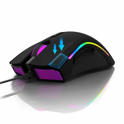 12000 DPI 7 Programmable Buttons RGB Gaming Mouse