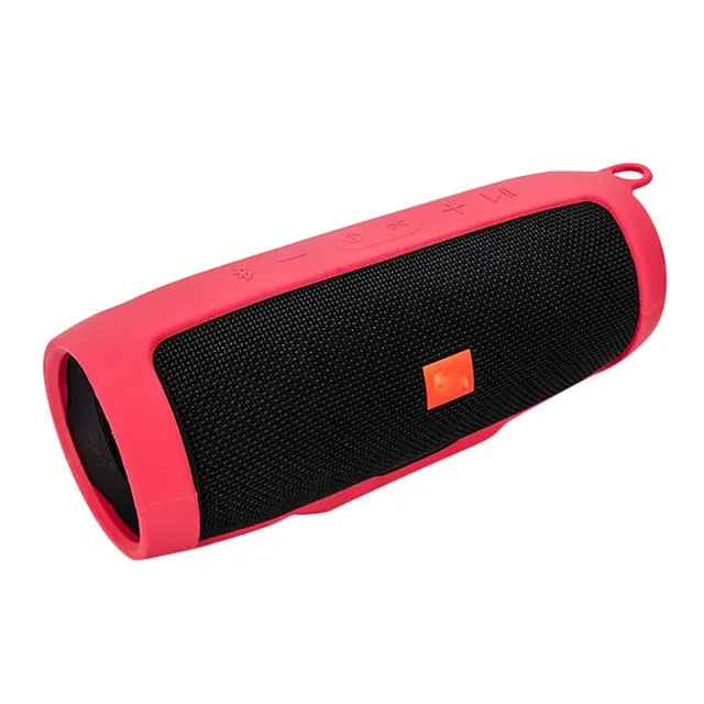 2019 New Bluetooth Speaker Case charge3 Bluetooth Speaker Portable Mountaineering Silicone Case#T2