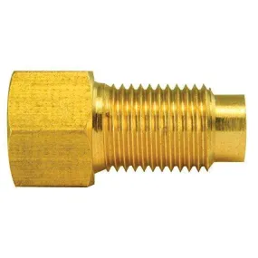 (3/8-24 I)F,(M10x1.0 I)M Brass Adapter | 10pk