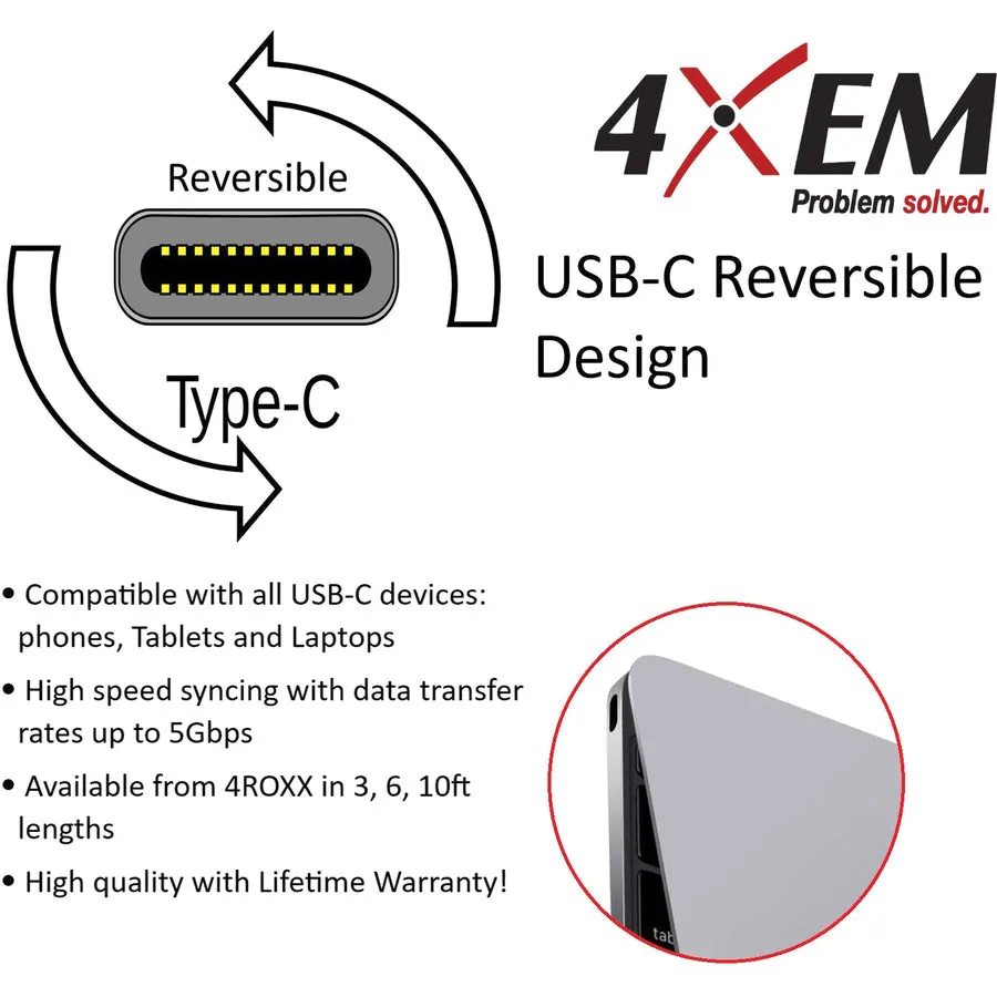 4XEM USB-C to Gigabit Adapter 4XUSBCGIGABIT