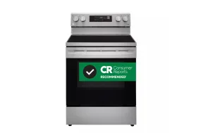 6.3 cu ft. Smart Wi-Fi Enabled Fan Convection Electric Range with Air Fry & EasyClean(R) - (LREL6323S)