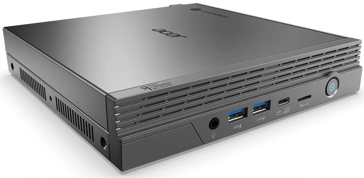 Acer Chromebox Cxi5 - Mini Pc - 1 X Core I5 1235U / Up To 4.4 Ghz - Ram 8 Gb - Ssd 256 Gb - Intel Iris Xe Graphics - Gig