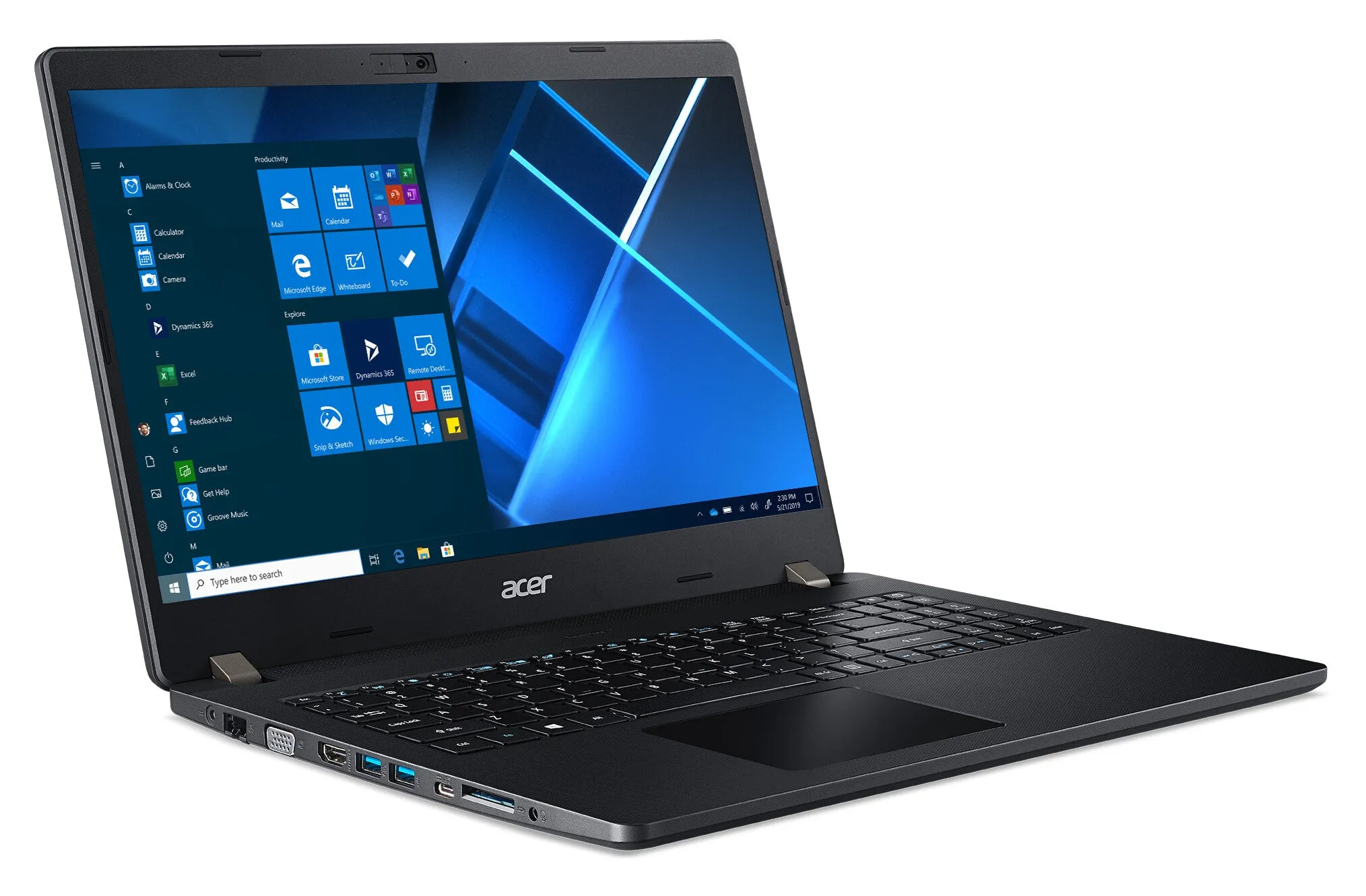 Acer TravelMate P2 P214-53-559U Laptop 35.6 cm (14") HD Intel® Core™ i5 i5-1135G7 8 GB DDR4-SDRAM 256 GB SSD Wi-Fi 6 (802.11ax) Windows 10 Pro Black