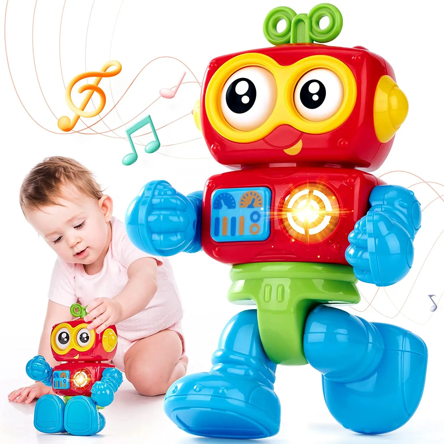 Activity Robot Baby Toys for 1 Year Old