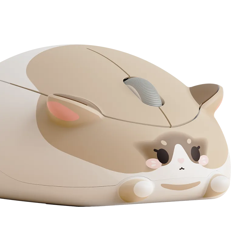 Akko Cat Theme Mouse with Wireless 2.4G, Plug and Play, Skin-Friendly, Anti-Slip Bottom, ABS Material