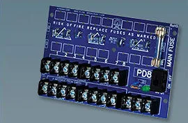 ALTRONIX PD8CB: 8 POS POWER DIST BOARD W-CB, 28VAC/28VDC