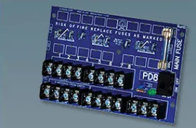 ALTRONIX PD8CB: 8 POS POWER DIST BOARD W-CB, 28VAC/28VDC