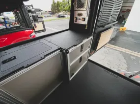 Alu-Cab Alu-Cabin Chevrolet Silverado 1500/GMC Sierra 1500 2019-Present - Rear Double Drawer Module