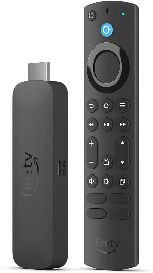 Amazon Fire TV Stick 4K Max (Newest Gen) Ultra-Fast Streaming with Wi-Fi 6E and Ambient Experience - 2024