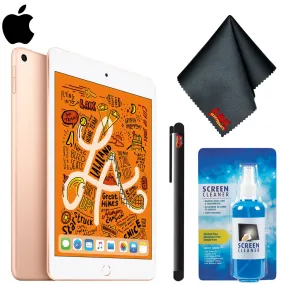 Apple 7.9" iPad mini (Early 2019, 64GB, Wi-Fi Only, Gold) Standard Bundle