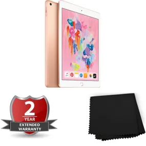 Apple iPad 6th Gen. 32GB, Wi-Fi   Cellular 9.7in - Gold Bundle