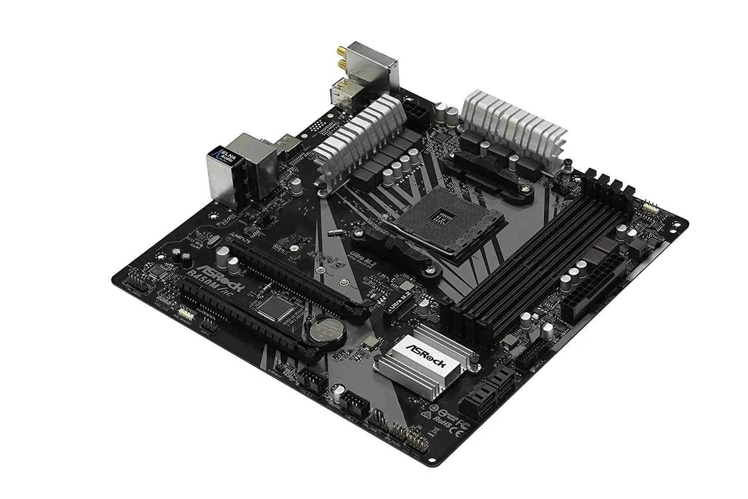 ASRock B450M/ac (Wi-Fi) Motherboard