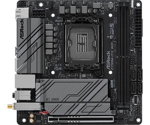 ASRock Z790M-ITX WiFi | LGA1700 DDR5 ITX Motherboard