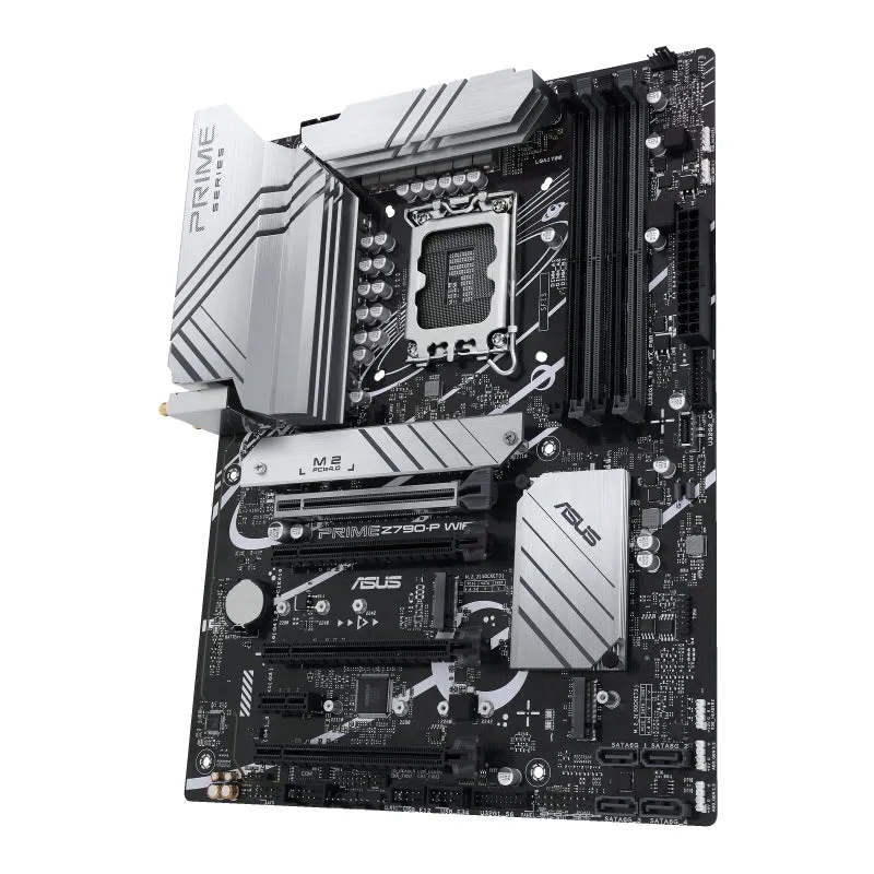 Asus Prime Z790-P Wifi - Motherboard - Atx - Lga1700 Socket - Z790 Chipset - Usb-C Gen2, Usb 3.2 Gen 1, Usb 3.2 Gen 2, U