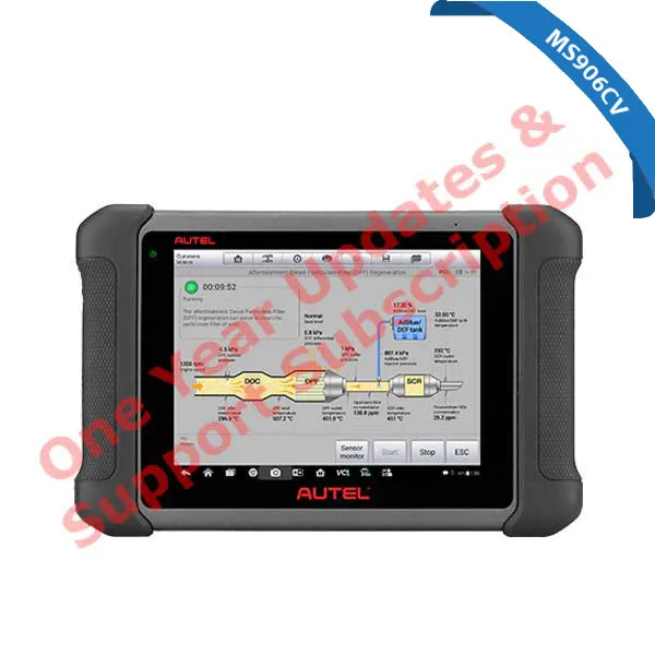 Autel - TCP - MaxiSYS MS906CV - Advanced Smart Diagnostic Tool - Updates & Support Sub - 1 YEAR - ( machine sold separately )