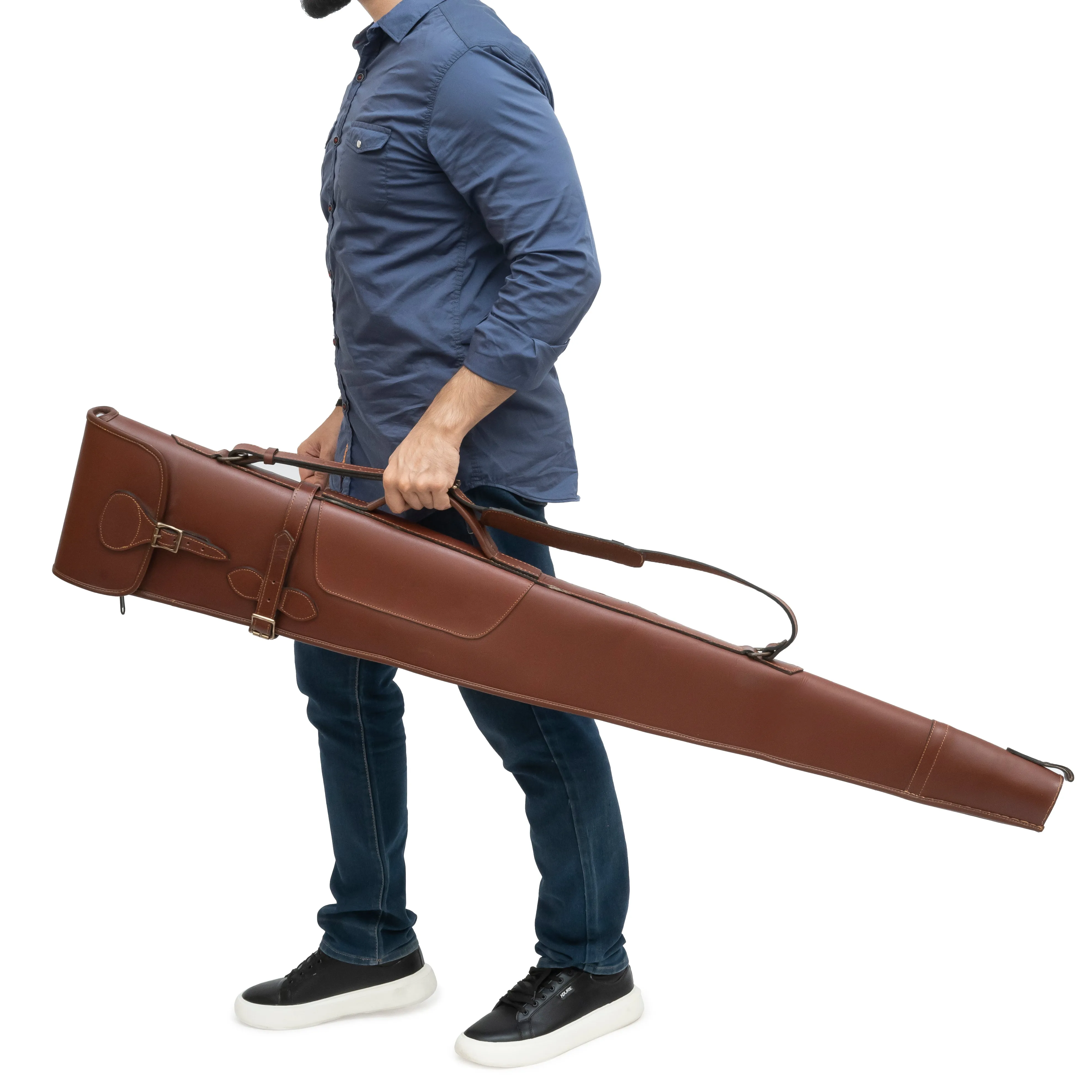 Authentic Leather Shotgun Case | Firearm Slip Case