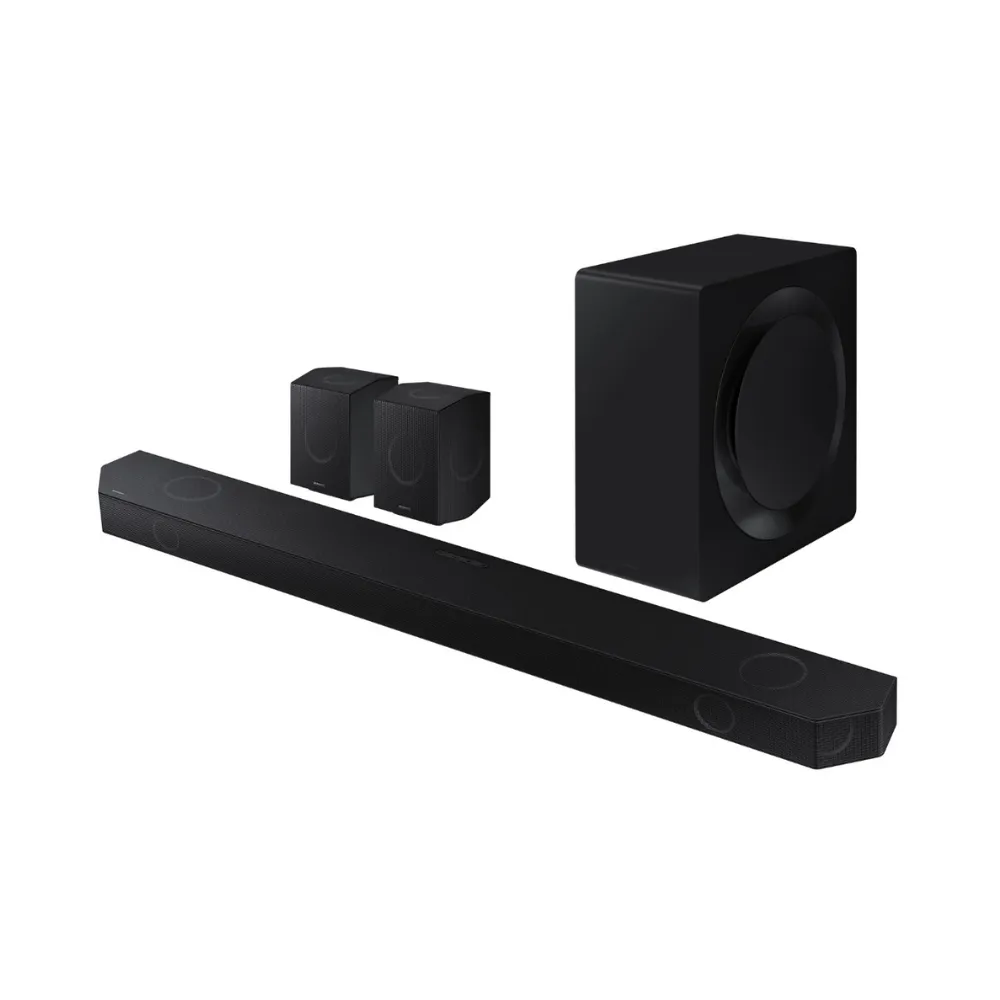 Barre de son Samsung 11.1.4 canaux avec haut-parleur sans fil d'extrêmes graves et haut-parleurs arrière  (HW-Q990D/ZC) - BLACKFRIDAY-