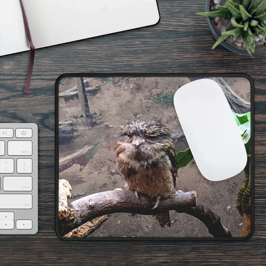 Bird Owl Gaming Mouse Pad