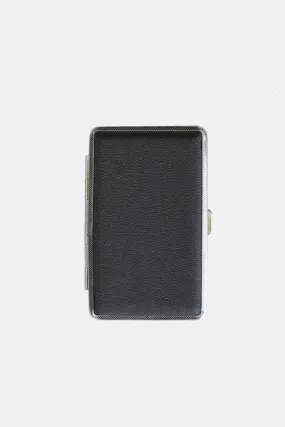 Black Leather Cigarette Case