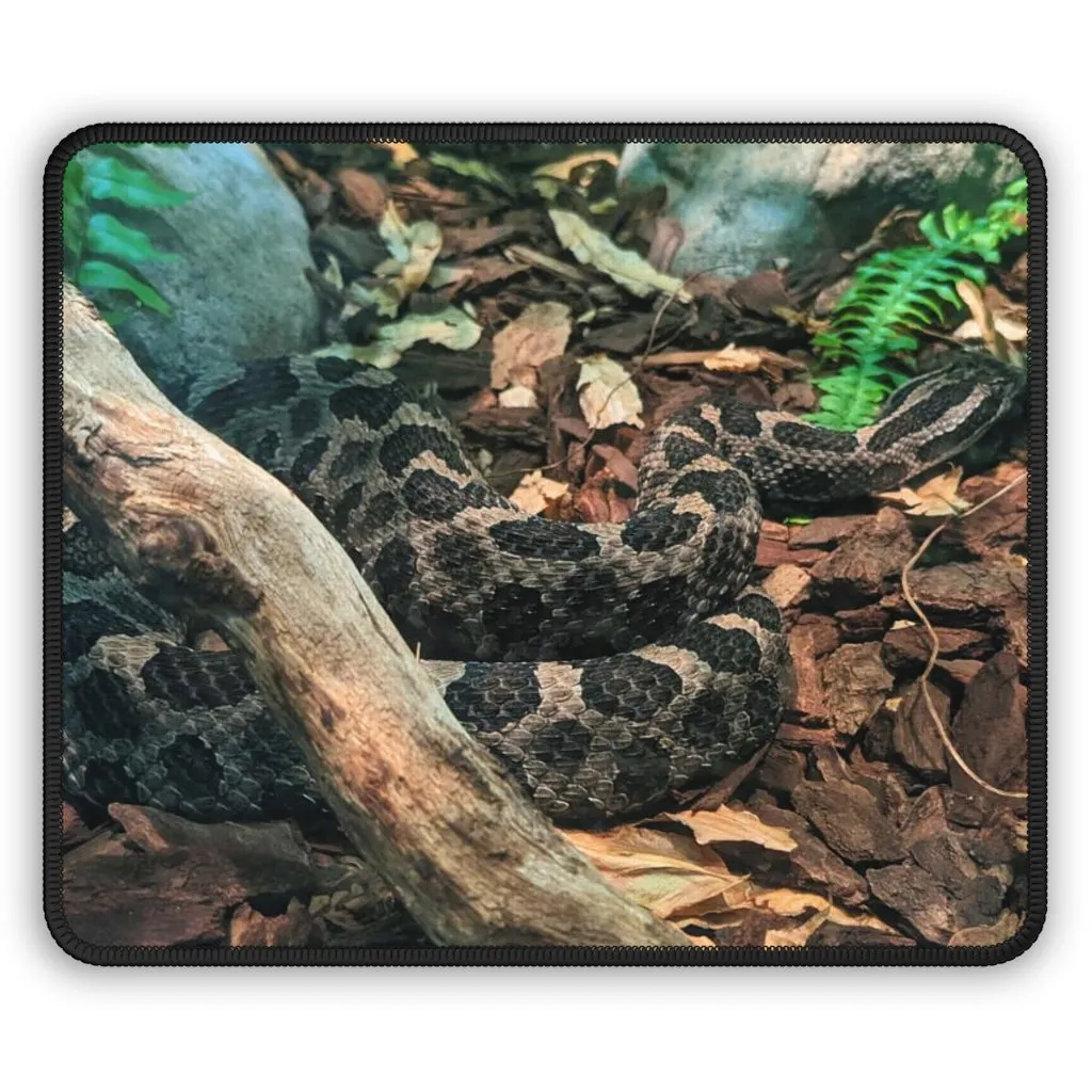 Brown Black Snake Gaming Mouse Pad