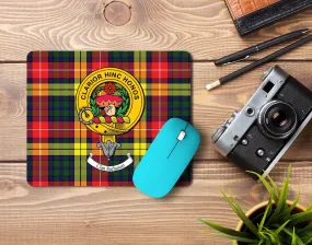 Buchanan Clan Crest Mouse Pad