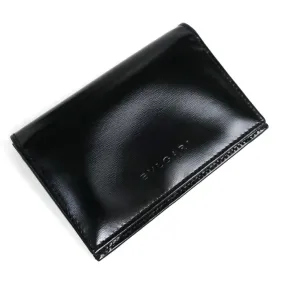 Bvlgari Black Calfskin Card Case