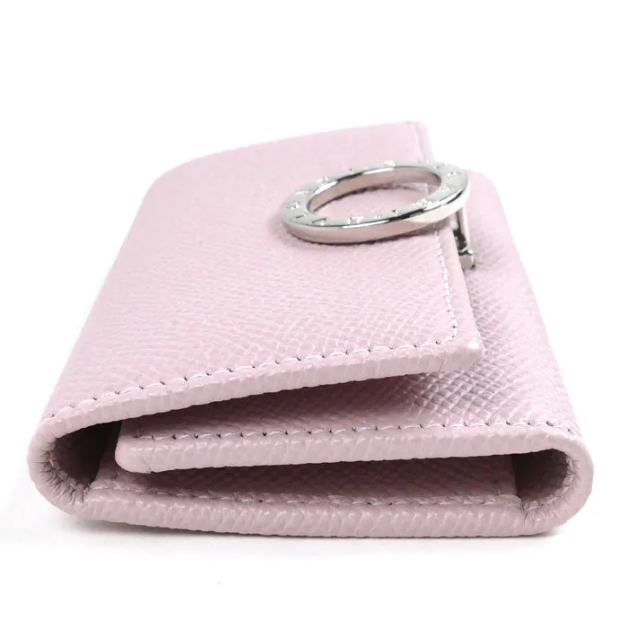 Bvlgari Leather Key Case Pink 30424