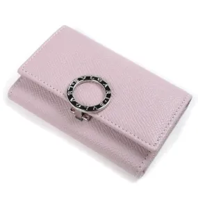 Bvlgari Leather Key Case Pink 30424