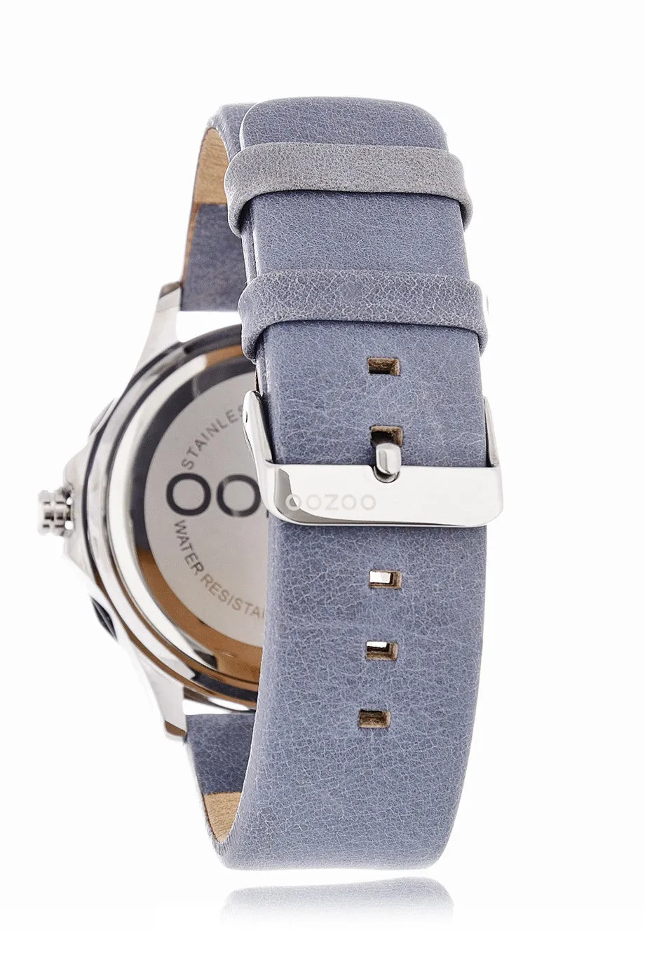 C5317 PETROL GREY Leather Watch