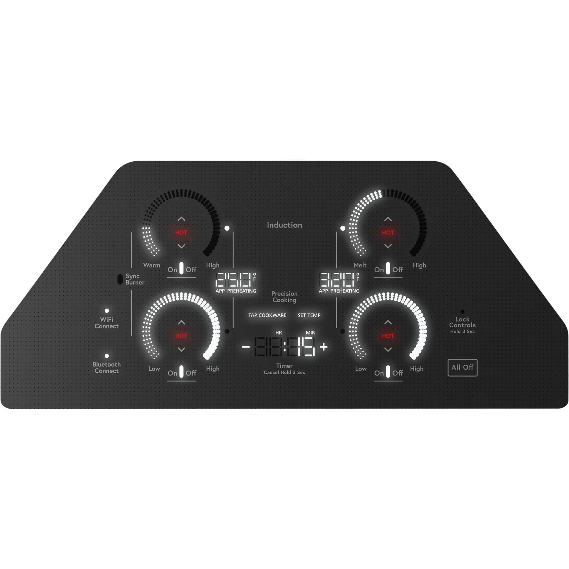 Café 30-inch Built-in Induction Cooktop with Wi-Fi CHP90301TBB