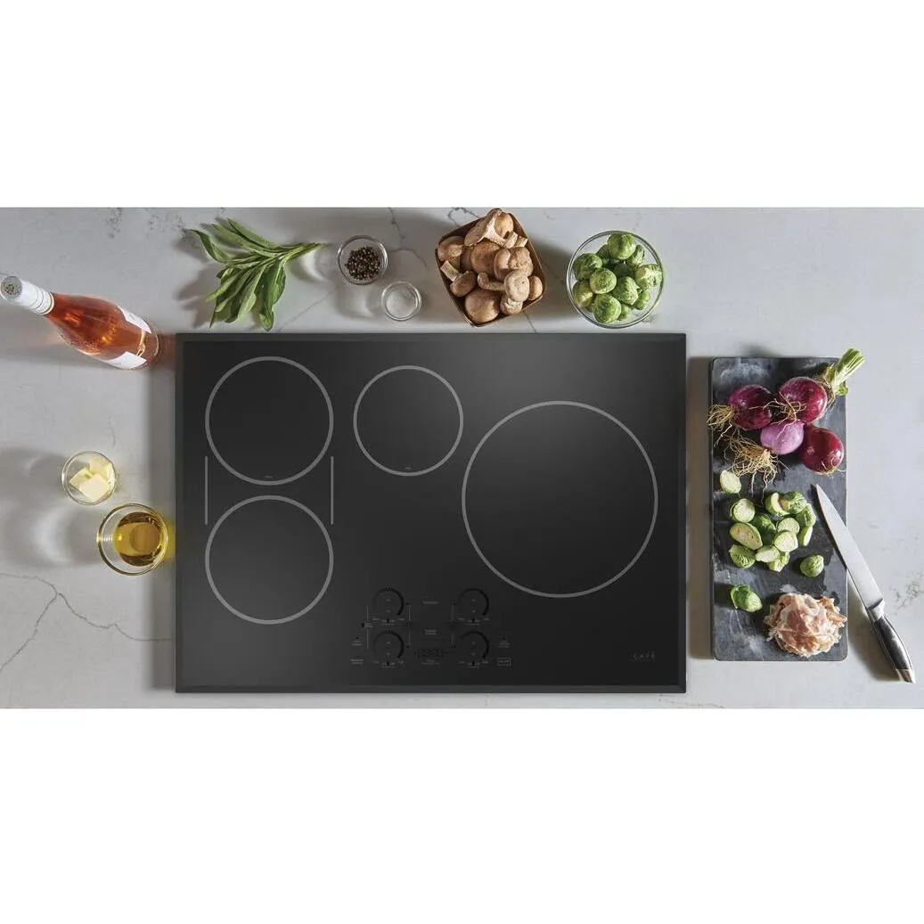 Café 30-inch Built-in Induction Cooktop with Wi-Fi CHP90301TBB