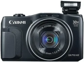 CANON 0109C001 20.3-Megapixel PowerShot SX710 HS Digital Camera (Black)