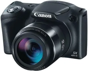 CANON 1068C001 20.0-Megapixel PowerShot SX420 IS Digital Camera (Black)