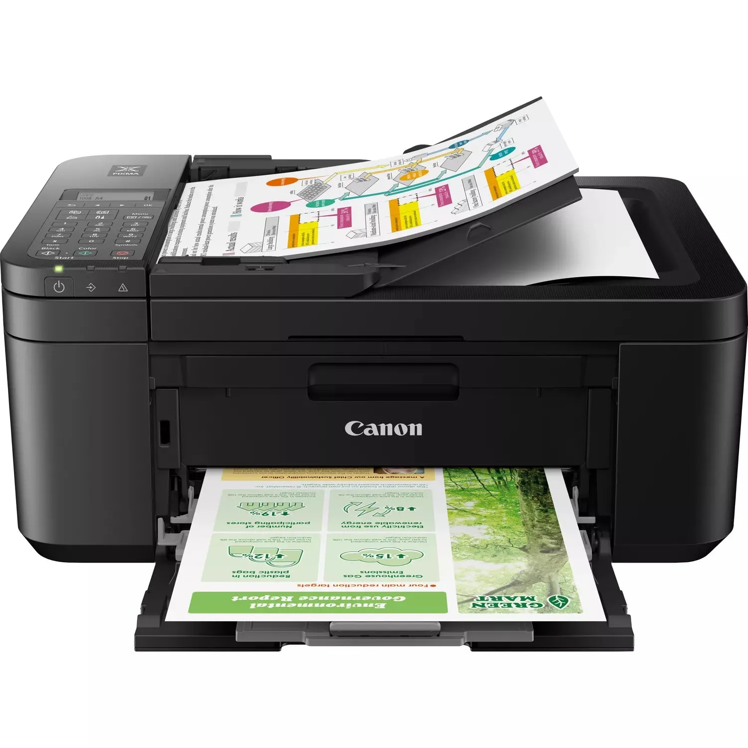 Canon Pixma Tr4650 Tr 4650 - Multifunction Printer - Colour - Ink-Jet - A4 (210 X 297 Mm), Legal (216 X 356 Mm) (Origina