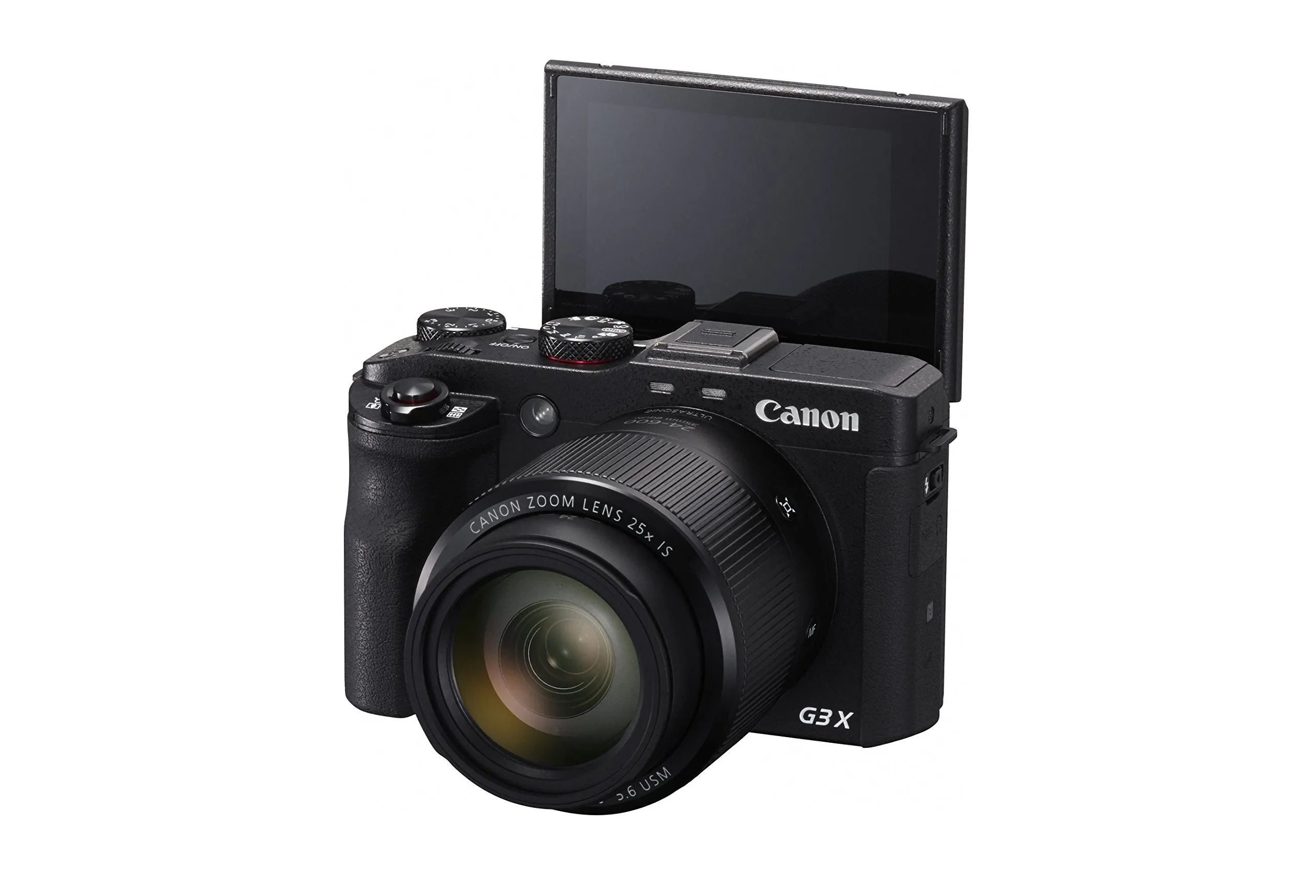 Canon PowerShot G3 X Digital Camera w/ 1-Inch Sensor and 25x Optical Zoom - Wi-Fi & NFC Enabled (Black)