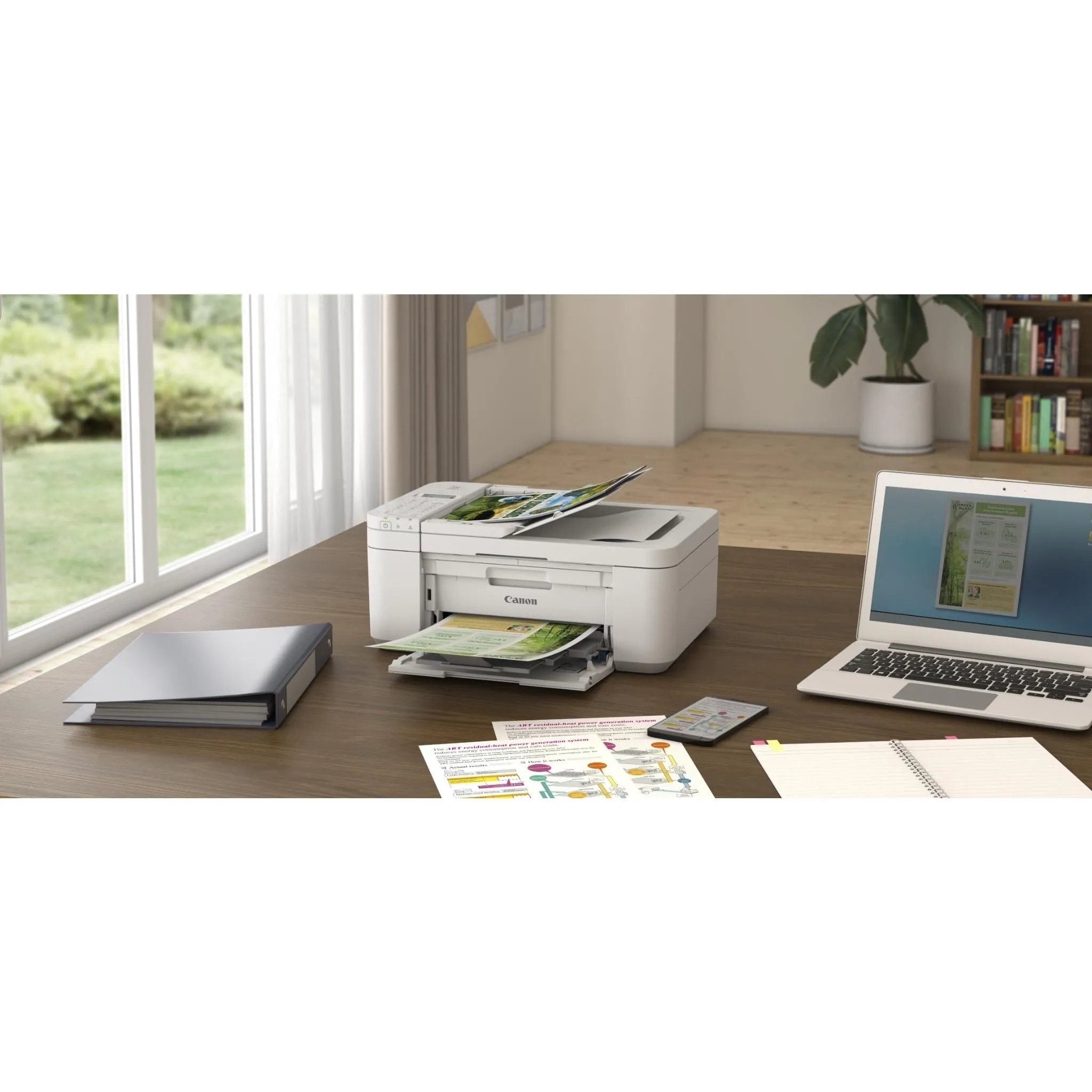 Canon TR4665 Pixma Home Office Printer (White)