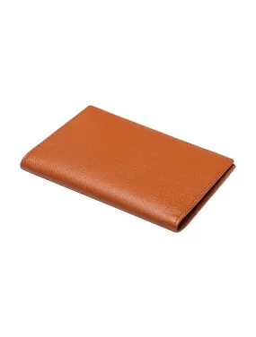 Capra Passport Case Tan