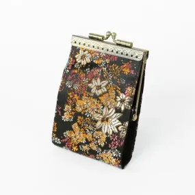 Cathayana Wallet: RFID Small Floral Card Holder