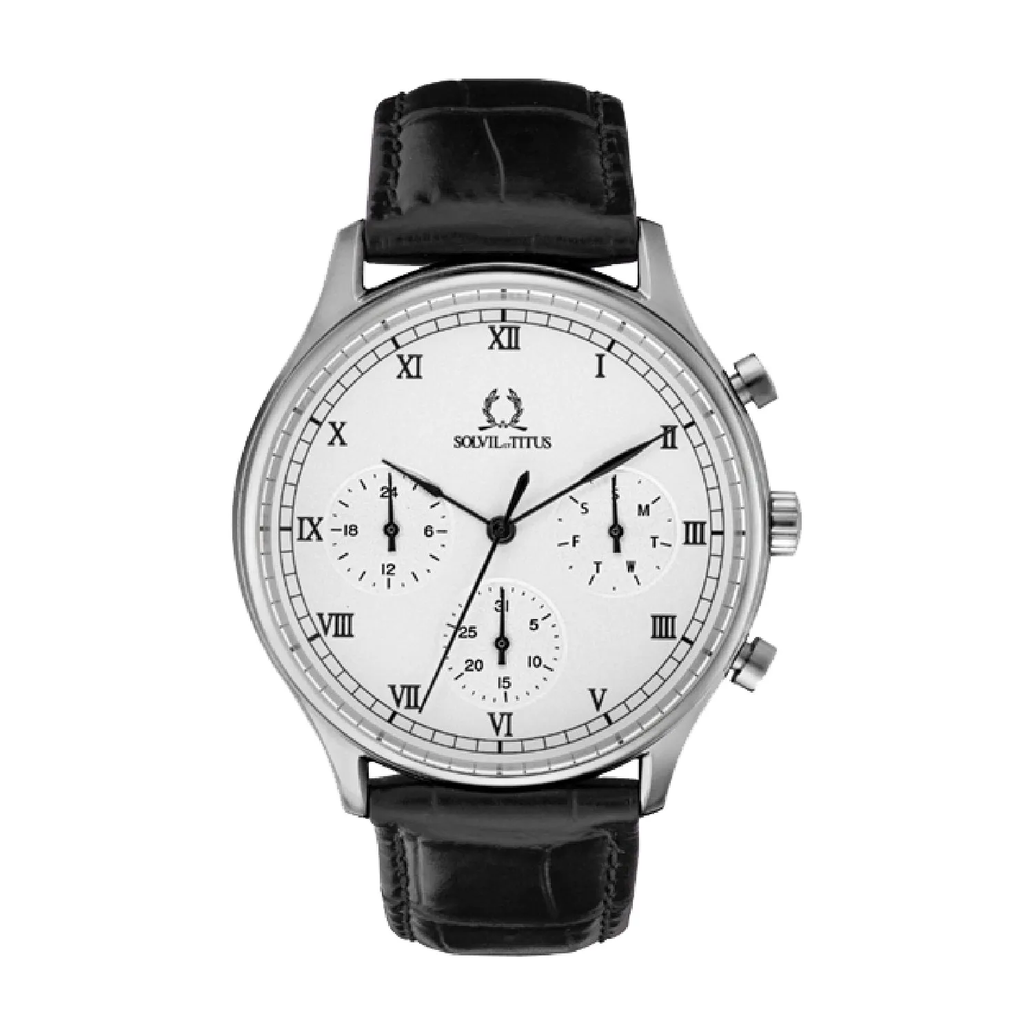 Classicist Multi-Function Quartz Leather Men Watch W06-03256-001