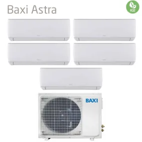 Climatizzatore Condizionatore Baxi Penta Split Inverter Serie Astra 7 7 7 9 12 con LSGT125-5M R-32 Wi-Fi Optional 7000 7000 7000 9000 12000 - Novità