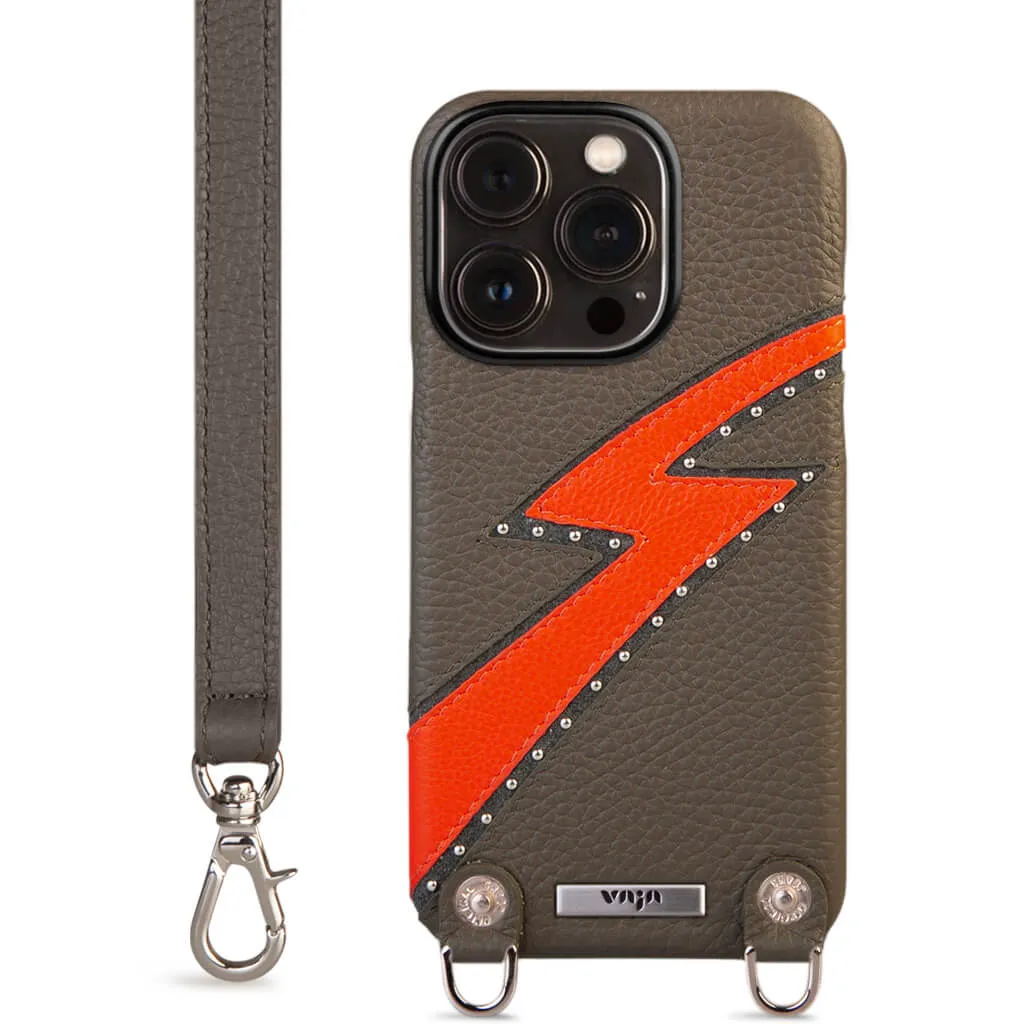 Custom Crossbody iPhone 14 Pro leather case