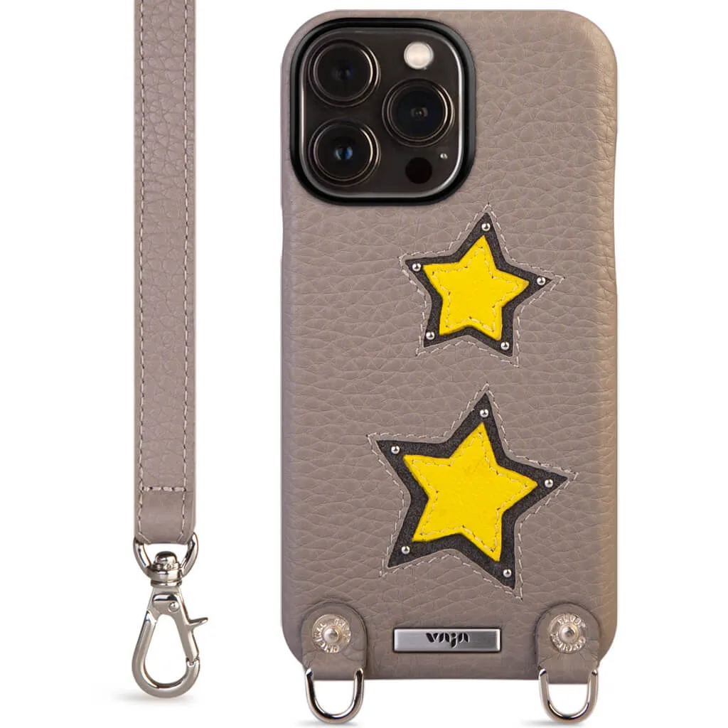 Custom Crossbody iPhone 14 Pro Max leather case