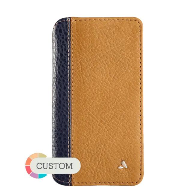 Customizable Wallet LP iPhone SE leather case