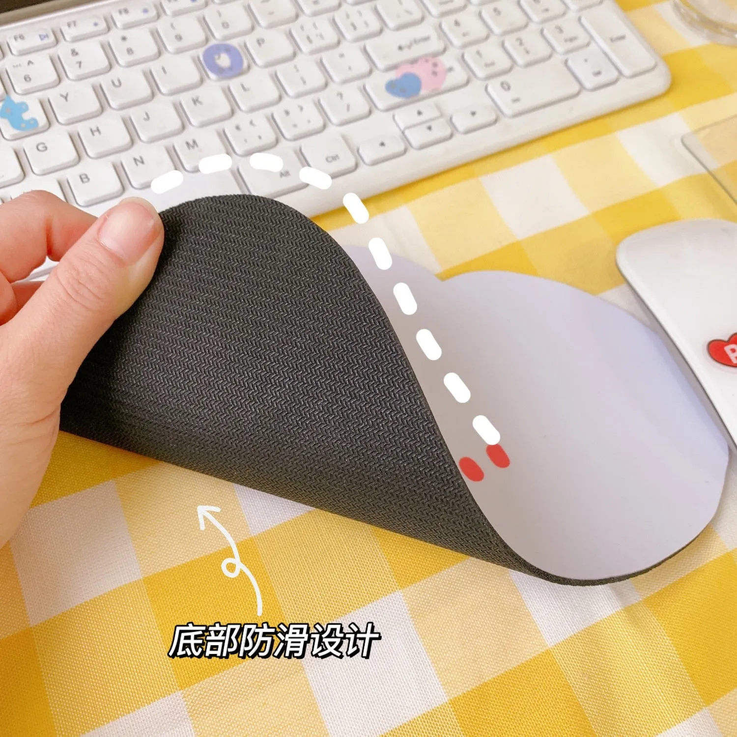 Cute Cartoon Cloud waterproof mousepad