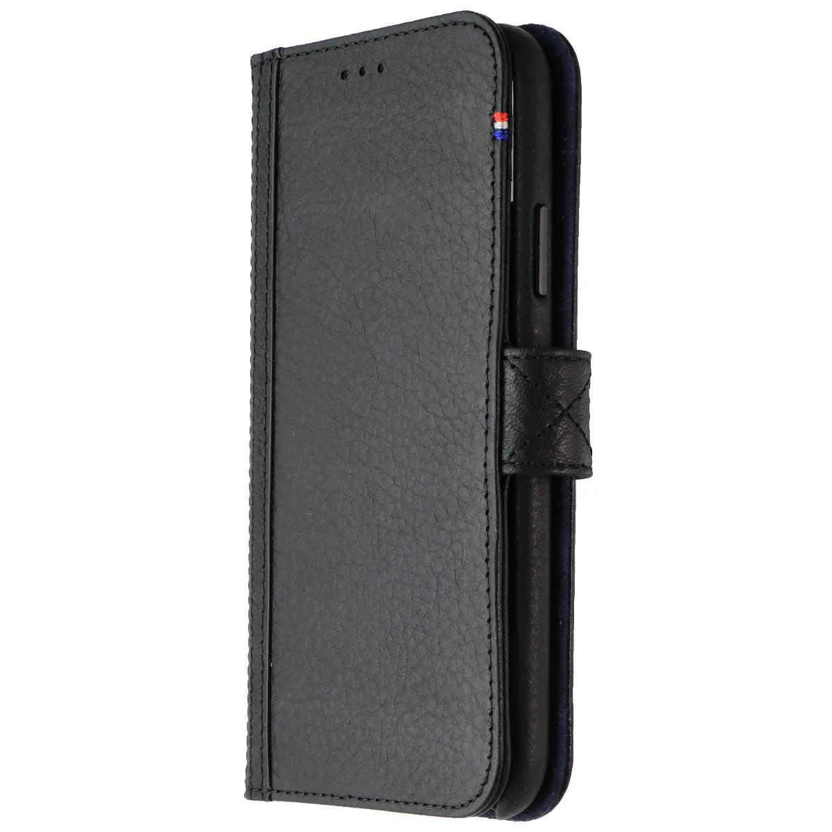 DECODED Full Grain Leather 2-in-1 Wallet for iPhone Xs/X - Rough Black