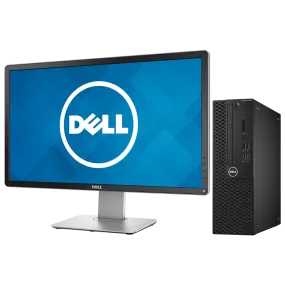 Dell OptiPlex 3050 Intel i5, 7th Gen SFF Desktop with 20" Monitor