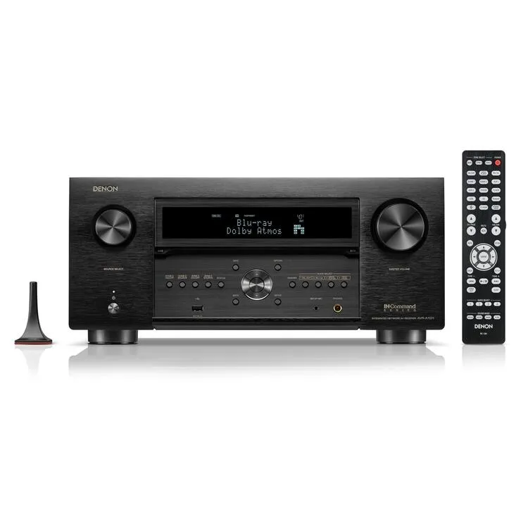 Denon AVR-A10H | Amplificateur de puissance 13.4 canaux - Cinéma maison - Bluetooth - Wi-Fi - 8K - HEOS - Noir