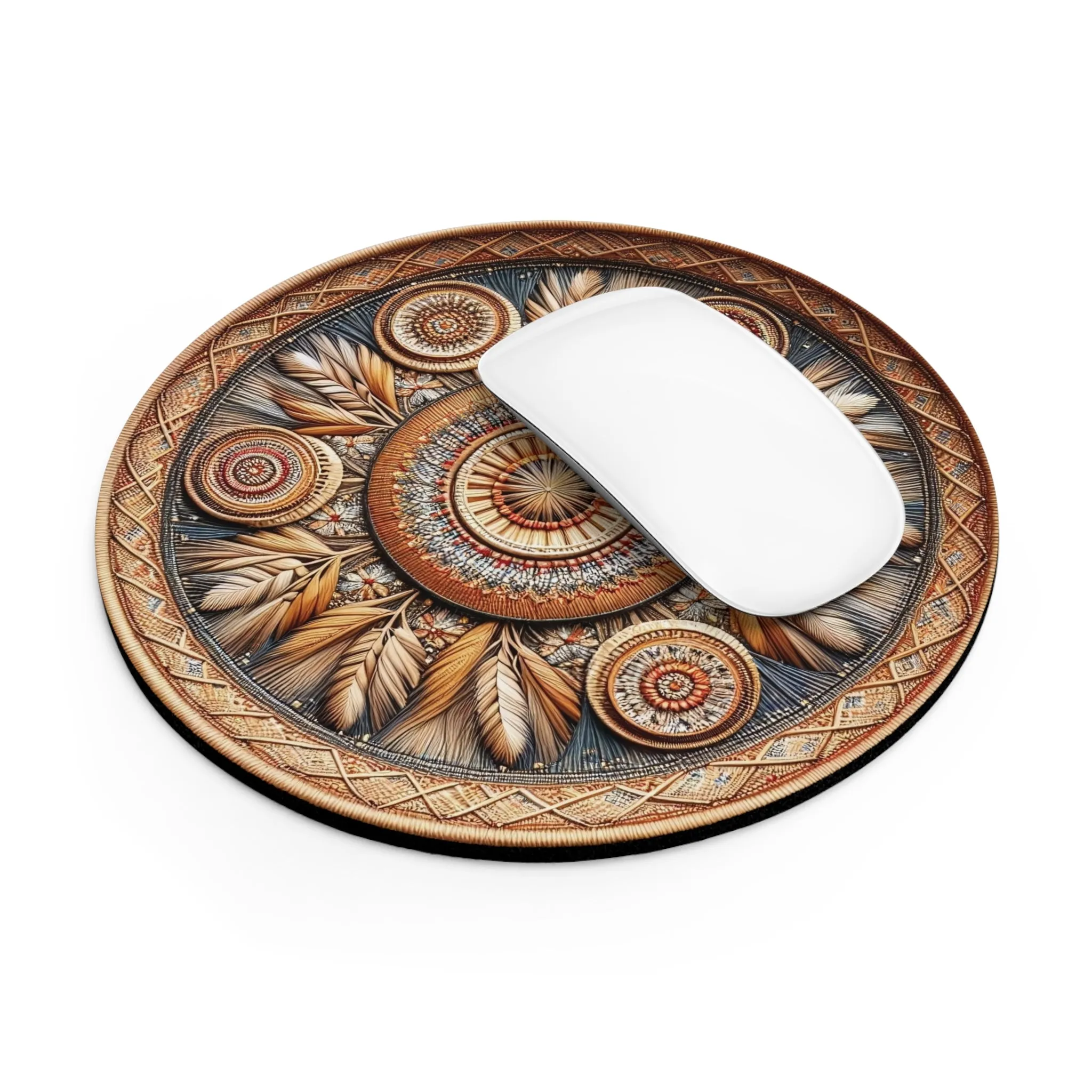 Design like bohemian wicker Mouse Pad