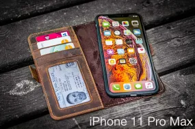 Detachable iPhone 11 Pro Max Leather Wallet Case